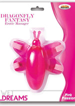 Load image into Gallery viewer, The Erotic Water Garden Collection Dragonfly Fantasy Erotic Massager - Pink
