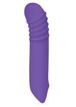 Load image into Gallery viewer, The G Rave Silicone Rechargeable G-Spot Light-Up Vibrator - Purple

