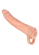Load image into Gallery viewer, The Great Extender 2 In 1 Extender and Masturbator - Vanilla - 8in
