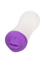 Load image into Gallery viewer, The Gripper Deep Throat Grip Masturbator - Mouth - Frost/Purple
