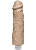 Load image into Gallery viewer, The Naturals Heavy Veined Thick Dildo - Flesh/Vanilla - 8in
