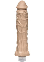 Load image into Gallery viewer, The Naturals Heavy Veined Thin Dildo - Flesh/Vanilla - 8in

