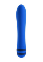 Load image into Gallery viewer, The Pleaser Silicone Rechargeable Vibrator - Blue
