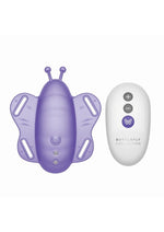 Load image into Gallery viewer, The Remote Control Butterfly Silicone Rechargeable Panty Vibe - Purple
