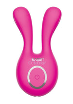 Load image into Gallery viewer, The Ears Plus Rabbit Rechargeable Silicone Stimulator - Hot Pink/Pink
