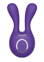 Load image into Gallery viewer, The Ears Plus Rabbit Rechargeable Silicone Stimulator - Purple
