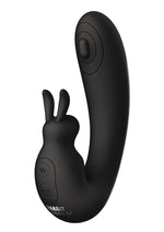 Load image into Gallery viewer, The Internal Rabbit Rechargeable Silicone Vibrator - Black
