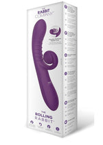 Load image into Gallery viewer, The Rabbit Company The Rolling Rabbit Rechargeable Silicone Vibrator - Purple
