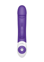 Load image into Gallery viewer, The Thrusting Rabbit Rechargeable Silicone Vibrator with Clitoral Stimulation
