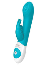 Load image into Gallery viewer, Rabbit Company The Thumper Rabbit Rechargeable Silicone Vibrator - Blue
