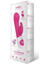 Load image into Gallery viewer, Rabbit Company The Thumper Rabbit Rechargeable Silicone Vibrator - Pink

