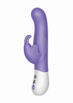 Load image into Gallery viewer, The Vibrating Dual Stim Butterfly Silicone Rechargeable Rabbit Vibrator
