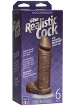 Load image into Gallery viewer, The Realistic Cock Dildo - Caramel - 6in
