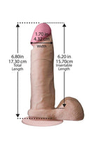 Load image into Gallery viewer, The Realistic Cock Ultraskyn Dildo
