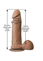 Load image into Gallery viewer, The Realistic Cock Ultraskyn Dildo
