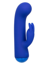 Load image into Gallery viewer, Thicc Chubby Bunny Rechargeable Silicone Rabbit Vibrator - Blue
