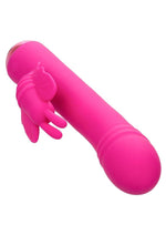 Load image into Gallery viewer, Thicc Chubby Rotating Rechargeable Silicone Butterfly Vibrator - Purple
