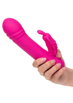 Load image into Gallery viewer, Thicc Chubby Rotating Rechargeable Silicone Butterfly Vibrator
