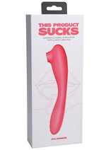 Load image into Gallery viewer, This Product Sucks Bendable Wand Rechargeable Silicone Vibrator - Pink

