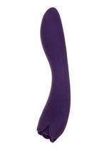 Load image into Gallery viewer, Thorny Rose Rechargeable Silicone Dual-End Vibrator - Purple