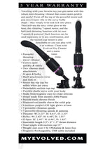 Load image into Gallery viewer, Thrust and Go Silicone Rechargeable Mini Vibrator