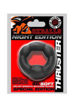 Load image into Gallery viewer, Thruster Comfort Bulge Lifter Cockring Night Edition - Black
