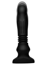 Load image into Gallery viewer, Thunder Plugs Silicone Swelling and Thrusting Plug with Remote Control - Black