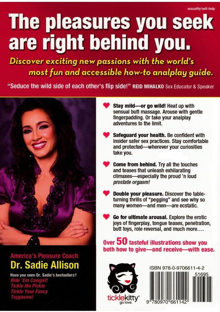 Tickle My Tush Mild to Wild Analplay Adventures For Everybody Book By Dr. Sadie Allison