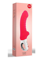 Load image into Gallery viewer, Tiger G5 Silicone Vibrator - India - Red
