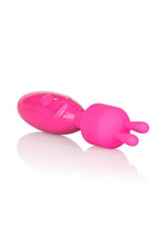 Load image into Gallery viewer, Tiny Teasers Bunny USB Rechargeable Mini Vibrator Silicone Rabbit Head Waterproof - Pink
