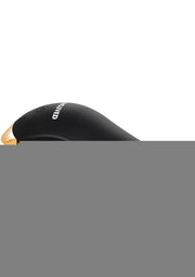 Tip Tingler Silicone Rechargeable Tongue Shape Vibrator - Black/Copper