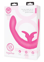 Load image into Gallery viewer, Together Toy Silicone Rechargeable Echo Function Vibrator For Couples - Pink
