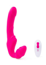 Load image into Gallery viewer, Together Toys Together Silicone Rechargeable Remote Control Strapless Strap-On Vibrator - Pink
