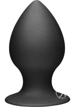 Load image into Gallery viewer, Tom Of Finland Anal Plug XL Silicone - Black - XLarge