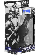 Load image into Gallery viewer, Tom Of Finland Heavy Anal Balls - Black/Clear
