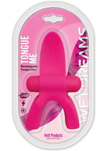 Load image into Gallery viewer, Tongue Me Extreme Silicone Tongue Vibrator with Mouth Guard - Pink
