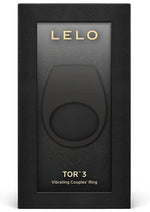 Load image into Gallery viewer, Tor 3 Silicone Vibrating Couples Cock Ring - Black
