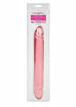 Load image into Gallery viewer, Translucence Smooth Double Dildo - Pink - 12in
