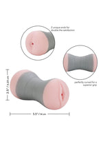 Load image into Gallery viewer, Travel Gripper Dual Density Stroker - Pussy and Ass
