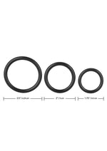 Load image into Gallery viewer, Tri Rings Cock Ring
