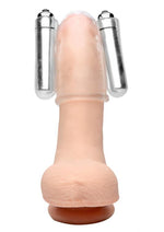 Load image into Gallery viewer, Trinity Men Dual Vibrating Penis Head Teaser - Clear
