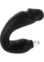 Load image into Gallery viewer, Trinity Men Silicone Vibrating P-Spot Massager - Black
