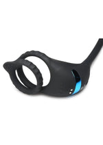 Load image into Gallery viewer, Trinity Men Vibrating Rechargeable Silicone Cock Ring and Anal Stimulator
