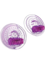 Load image into Gallery viewer, Trinity Vibes Razzle - Vibrating Nipple Pads - Purple
