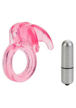 Load image into Gallery viewer, Triple Clit Flicker Cock Ring - Red
