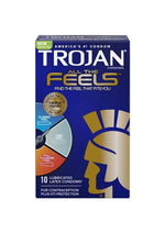 Load image into Gallery viewer, Trojan All The Feels Latex Condoms - 10 Pack
