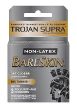 Load image into Gallery viewer, Trojan Condom Supra Microsheer Non Latex Lubricated - 3 Pack
