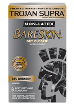 Load image into Gallery viewer, Trojan Condom Supra Microsheer Non Latex Lubricated - 6 Pack
