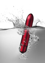 Load image into Gallery viewer, Truly Yours Scarlet Velvet Bullet Vibrator
