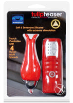 Load image into Gallery viewer, Tulip Teaser Climatic Clitoral Stimulator - Red

